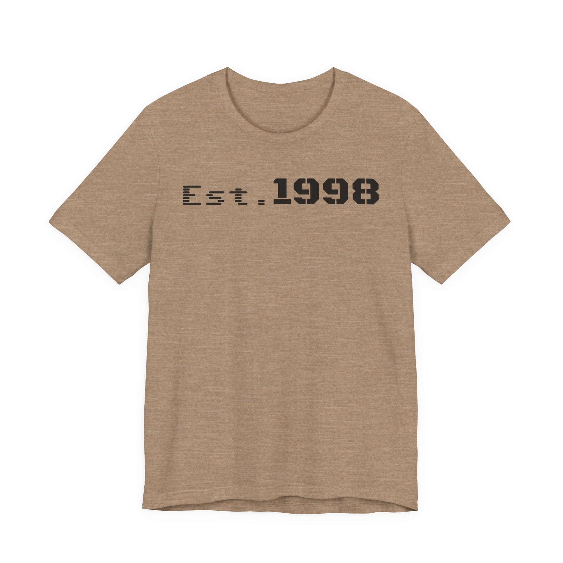 Vintage Est. 1998 Tee - Retro Unisex Shirt for Birthdays, Gifts, Everyday Wear, Casual Style, Nostalgia - TRV