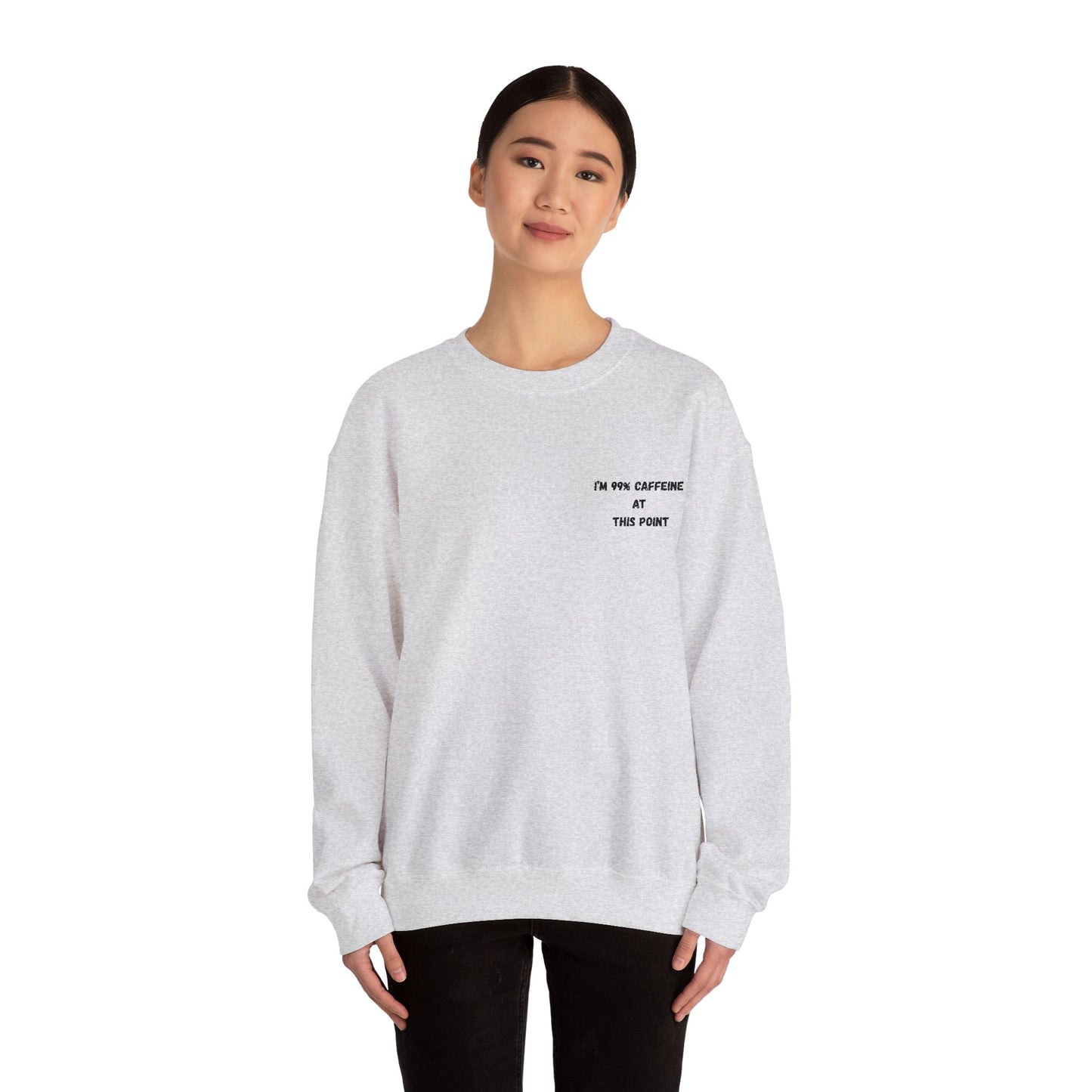 Caffeine Lover's Crewneck Sweatshirt | Unisex Heavy Blend - TRV