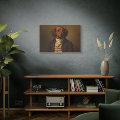 Regal Dog Portrait Matte Canvas - TRV