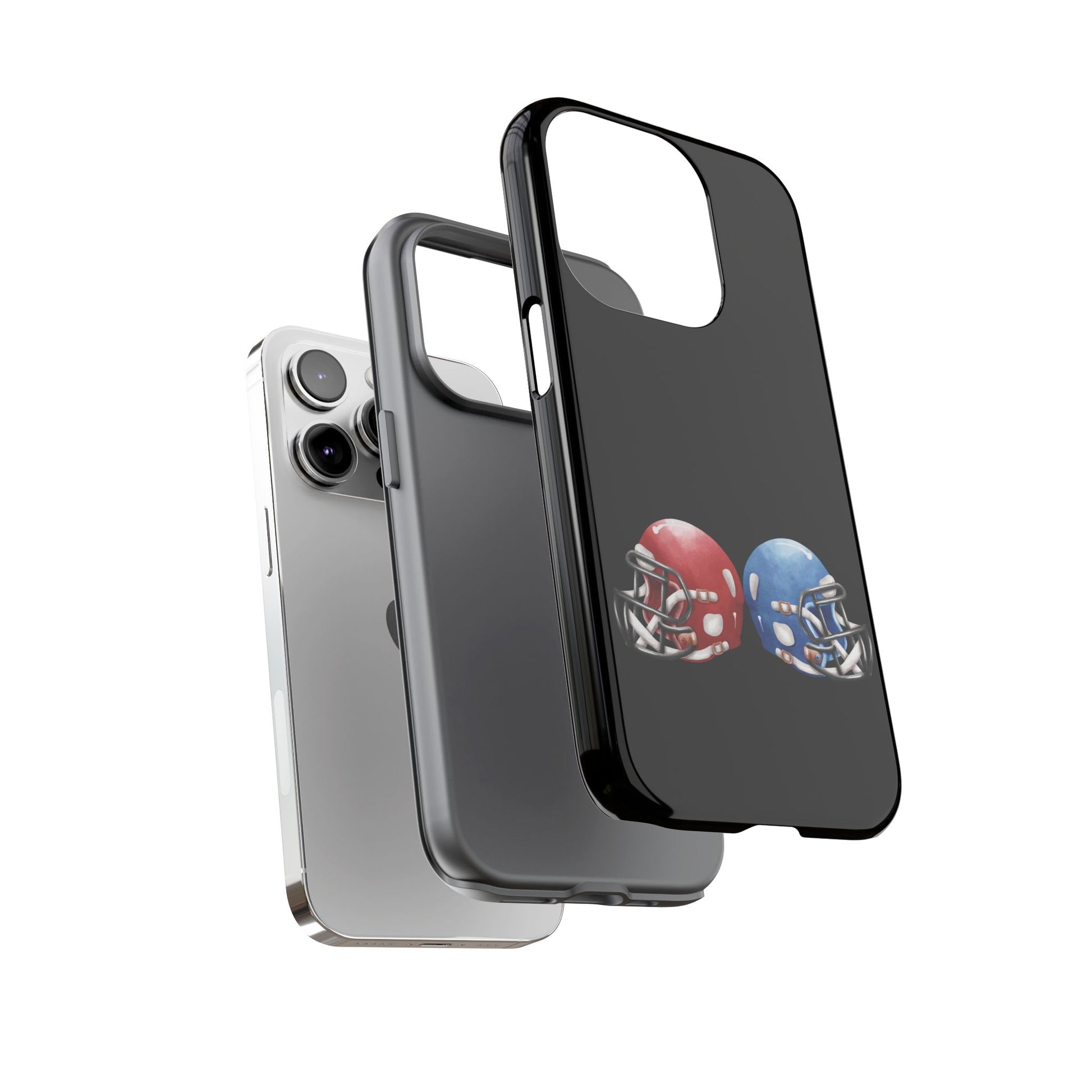 Football Helmet Phone Case, Tough Cases for Sports Fans, Gifts for Gamers, Durable Phone Cover, Unique Tech Accessories - TRV