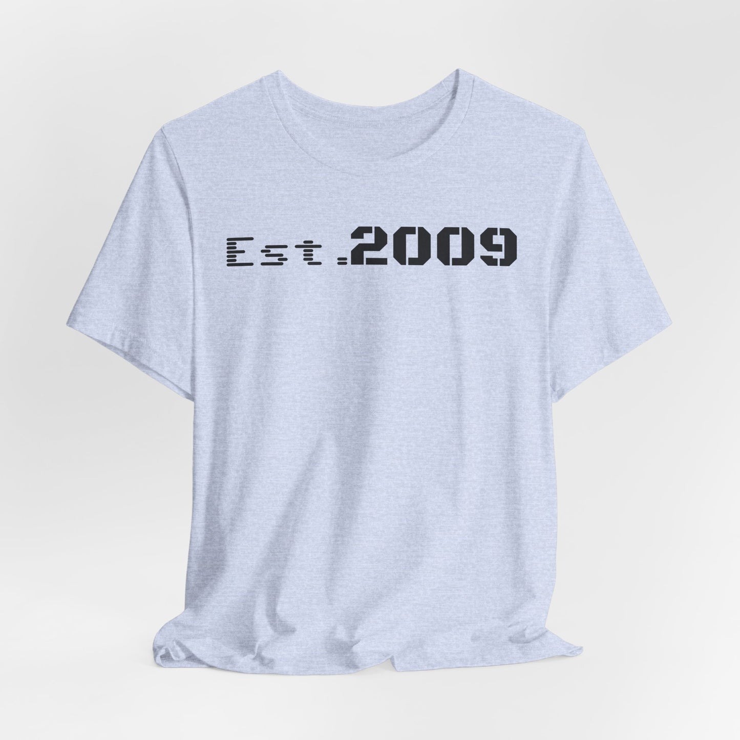 Established 2009 Unisex Tee - Casual Wear, Birthday Gift, Graduation Outfit, Anniversary Shirt, Personalized Fashion - TRV