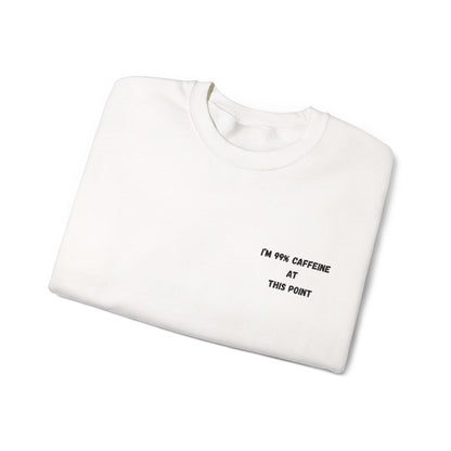 Caffeine Lover's Crewneck Sweatshirt | Unisex Heavy Blend - TRV