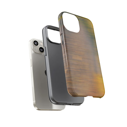 Autumn Blur Tough Phone Case — Fall Colors Protective iPhone Cover