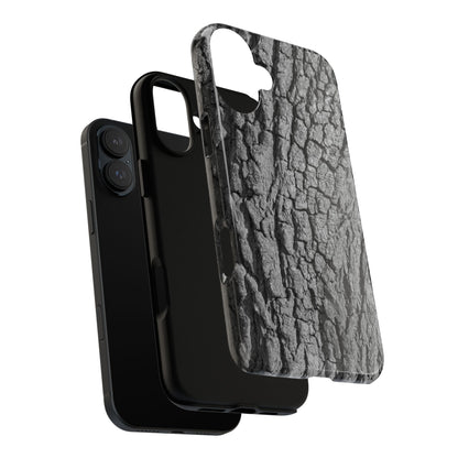 Rustic Bark Phone Case - Tough and Durable Protection - TRV