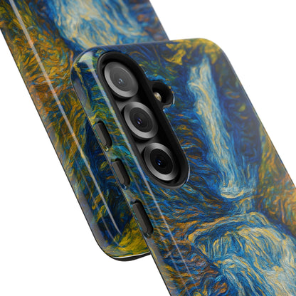 Artistic Phone Case - Waterfall Design, Unique Gift, Phone Accessory, Nature Lover, Original Artwork - TRV