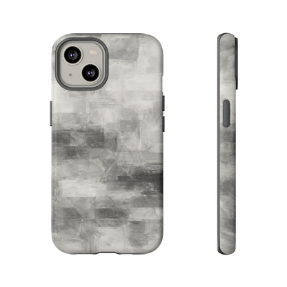 Stylish Phone Case for Tough Protection, Marble Grey Design, Customizable Gift for Her, Unisex Mobile Accessory, Birthday Present, [...] - TRV