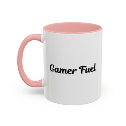 Gamer Fuel Accent Coffee Mug - Perfect for Gamers