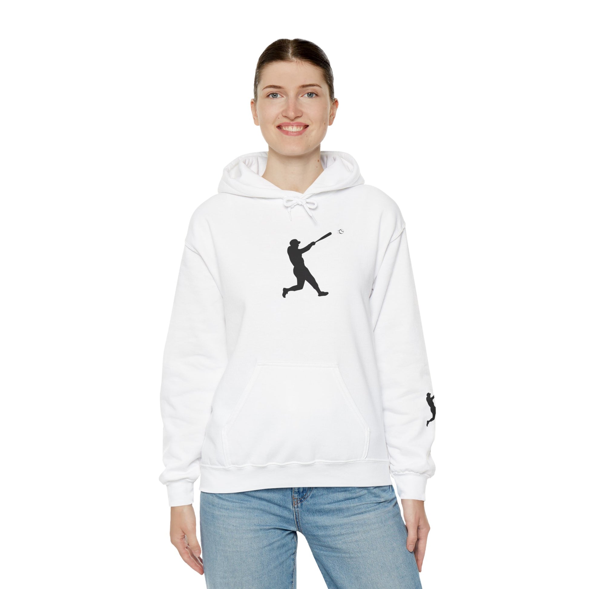 Baseball Swing Unisex Hoodie - Perfect Gift for Athletes, Sports Enthusiasts, Cozy Layer for Cool Days, Great for Team Spirit - TRV