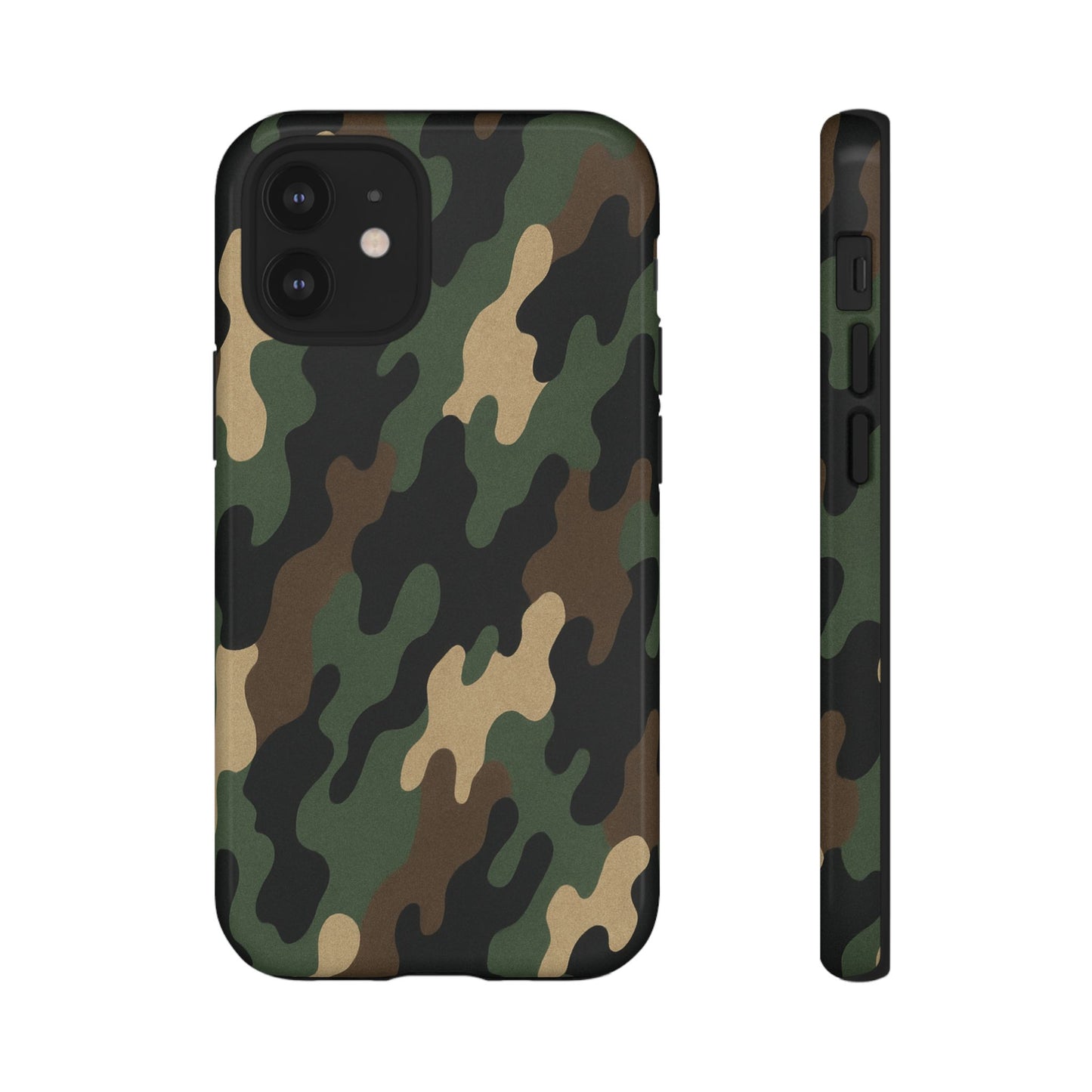 Camouflage Phone Case, Tough Cases, Military Style, Unique Phone Accessories, Gift for Him, Durable Phone Cover - TRV