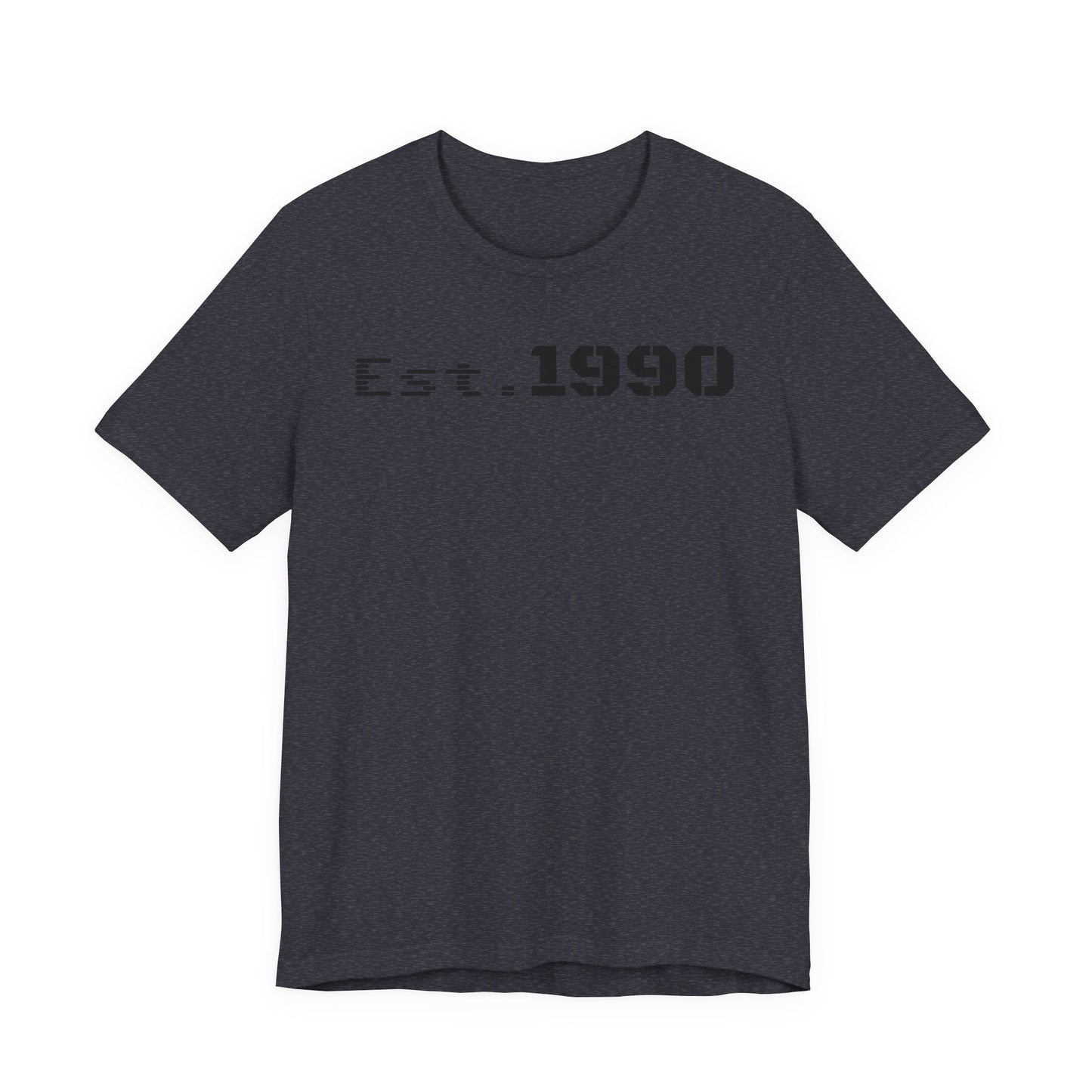 Unisex Est. 1990 Nostalgic Jersey Tee - Perfect Gift, Vintage Style, Retro Fashion, Birthday Celebration, Casual Wear - TRV
