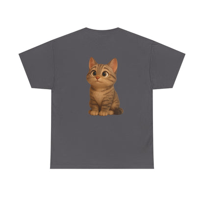 Adorable Cat Graphic Tee, Cute Pet Lover's Shirt, Animal Lover's Gift, Cozy Everyday T-Shirt, Perfect for Cat Lovers