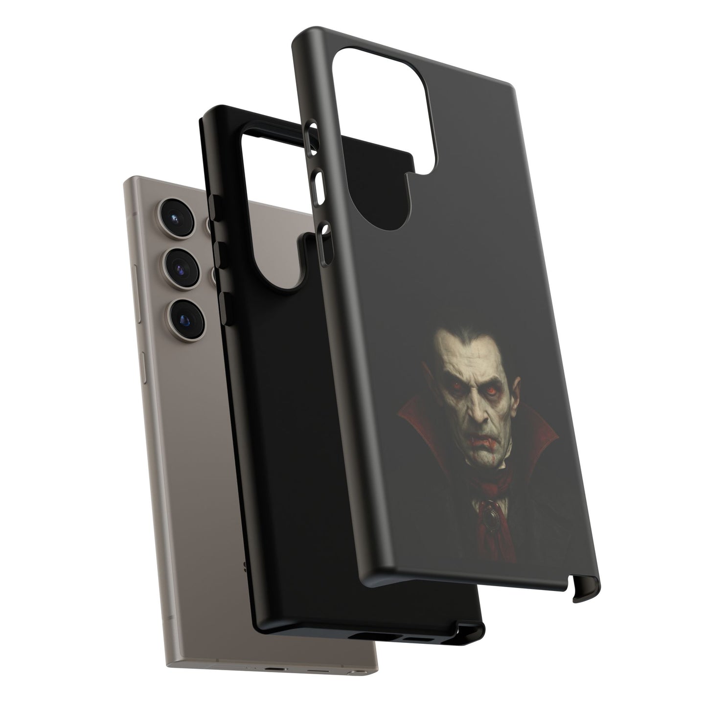 Vampire Phone Case - Tough Cases for Halloween, Gothic Decor, Gifts for Horror Fans, Spooky Accessories, Unique Cellphone Cover - TRV