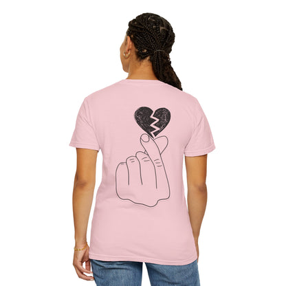 Heartbreak Unisex Garment-Dyed T-Shirt - Trendy Casual Tee for Self-Expression