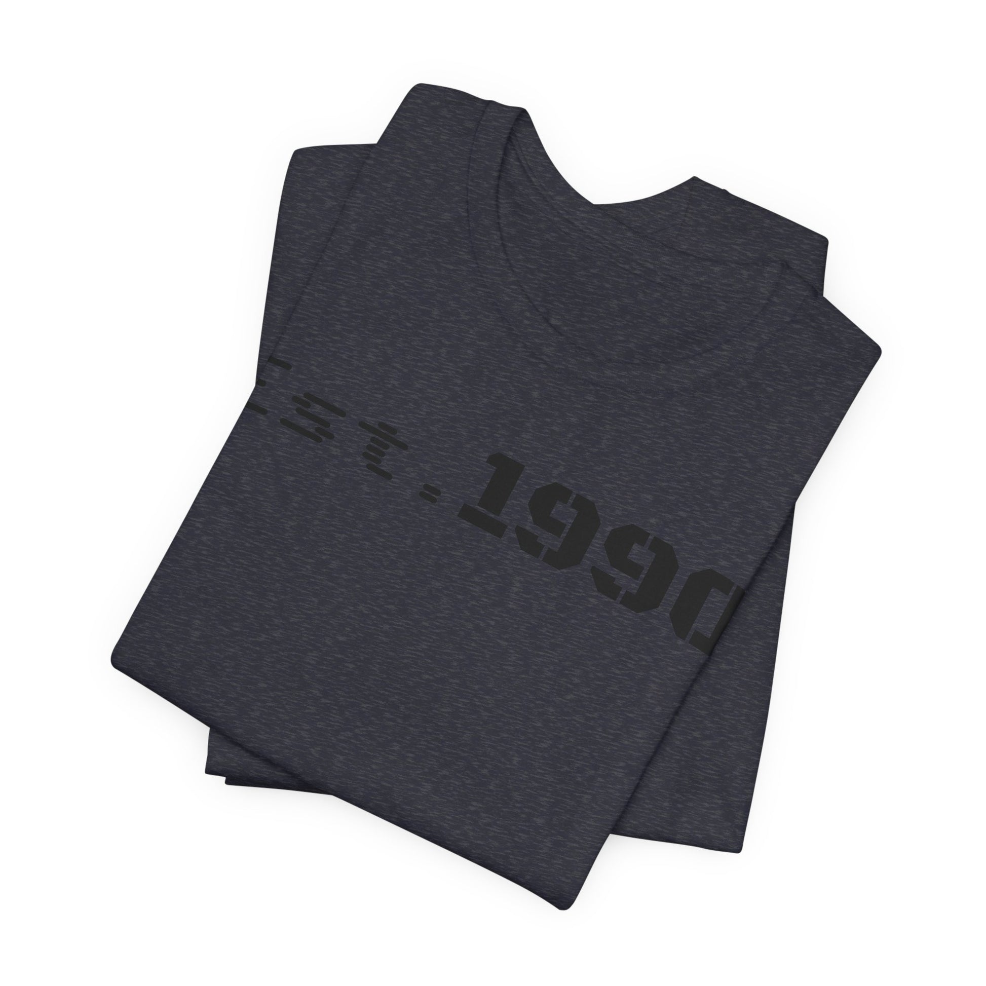 Unisex Est. 1990 Nostalgic Jersey Tee - Perfect Gift, Vintage Style, Retro Fashion, Birthday Celebration, Casual Wear - TRV