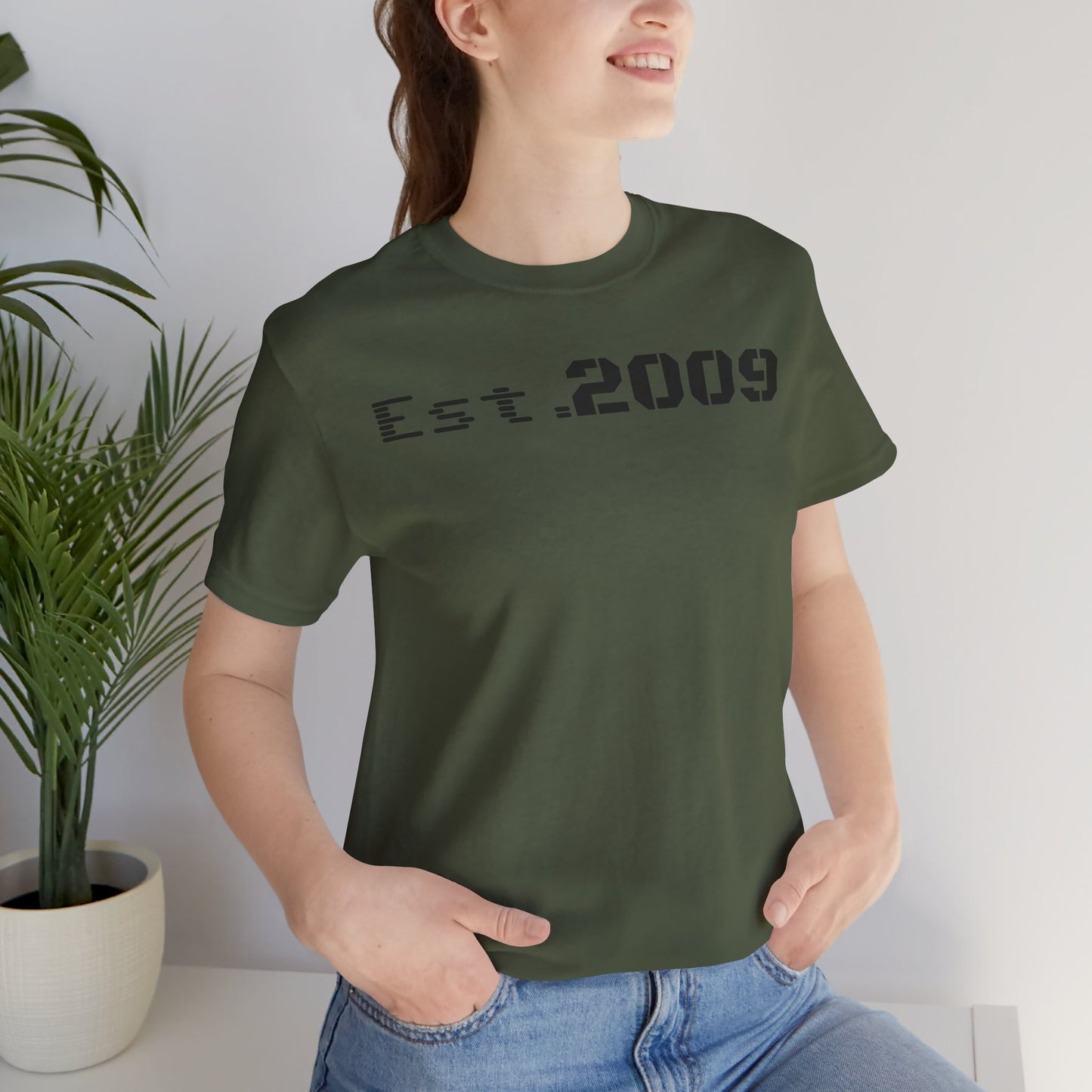 Established 2009 Unisex Tee - Casual Wear, Birthday Gift, Graduation Outfit, Anniversary Shirt, Personalized Fashion - TRV