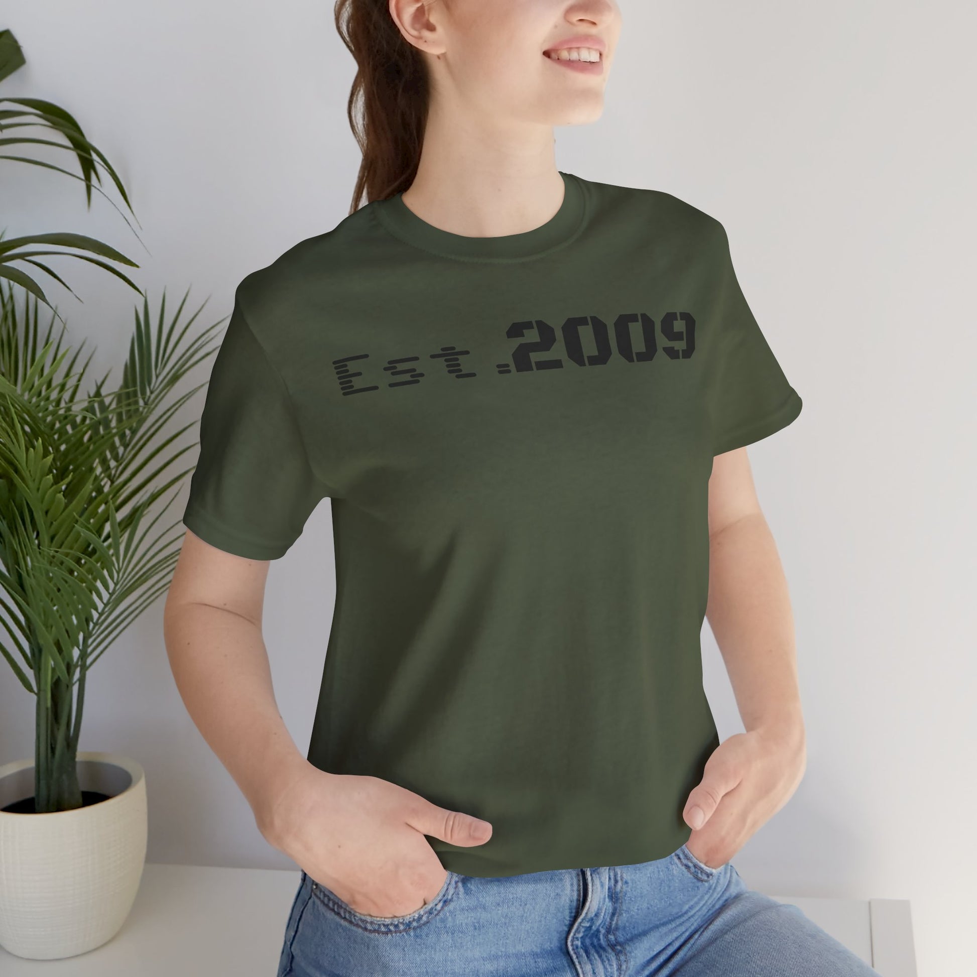 Established 2009 Unisex Tee - Casual Wear, Birthday Gift, Graduation Outfit, Anniversary Shirt, Personalized Fashion - TRV