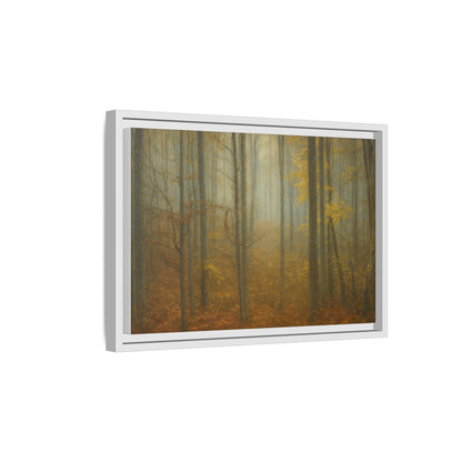 Framed Matte Canvas Art | Serenity in the Forest | Nature Wall Decor, Home Gallery, Cozy Living Room, Gift for Nature Lovers - TRV