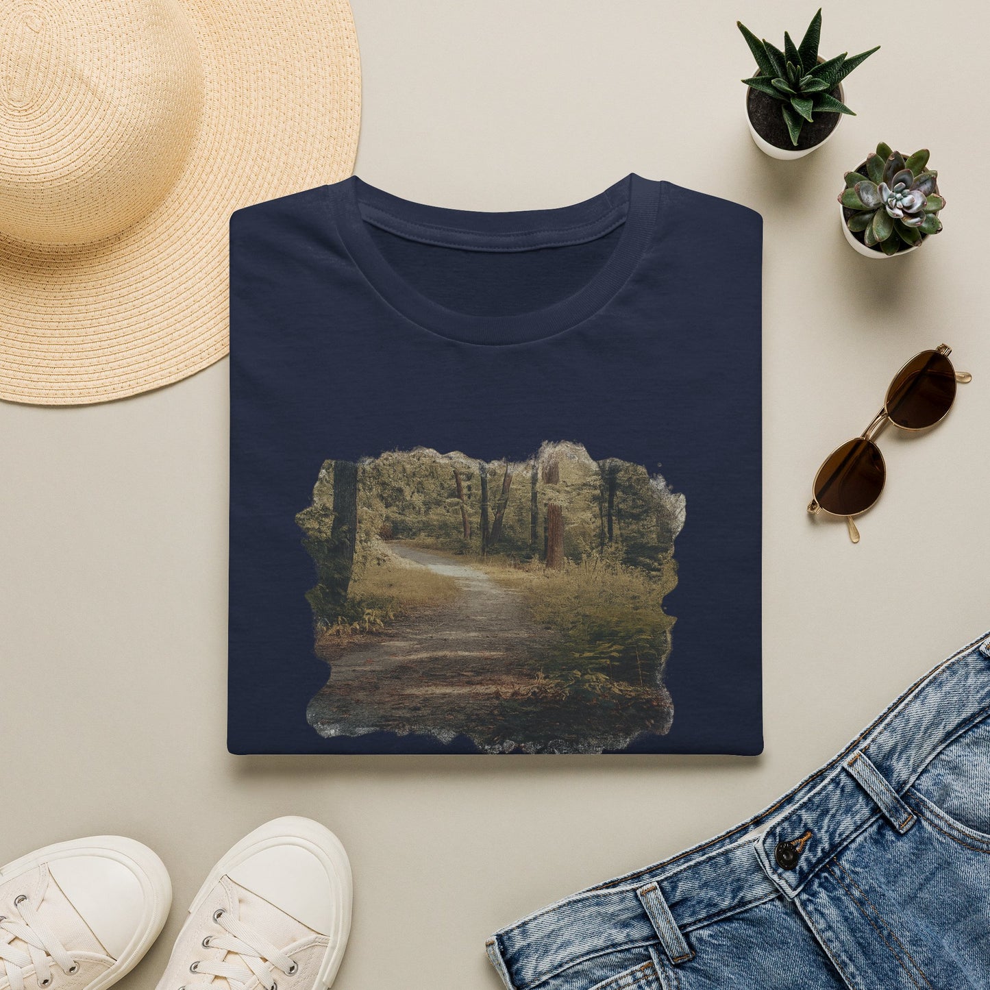 Nature-Inspired Unisex Softstyle T-Shirt, Eco-Friendly Fashion, Outdoor Lover Tee, Gift for Nature Enthusiasts, Casual Everyday Wear