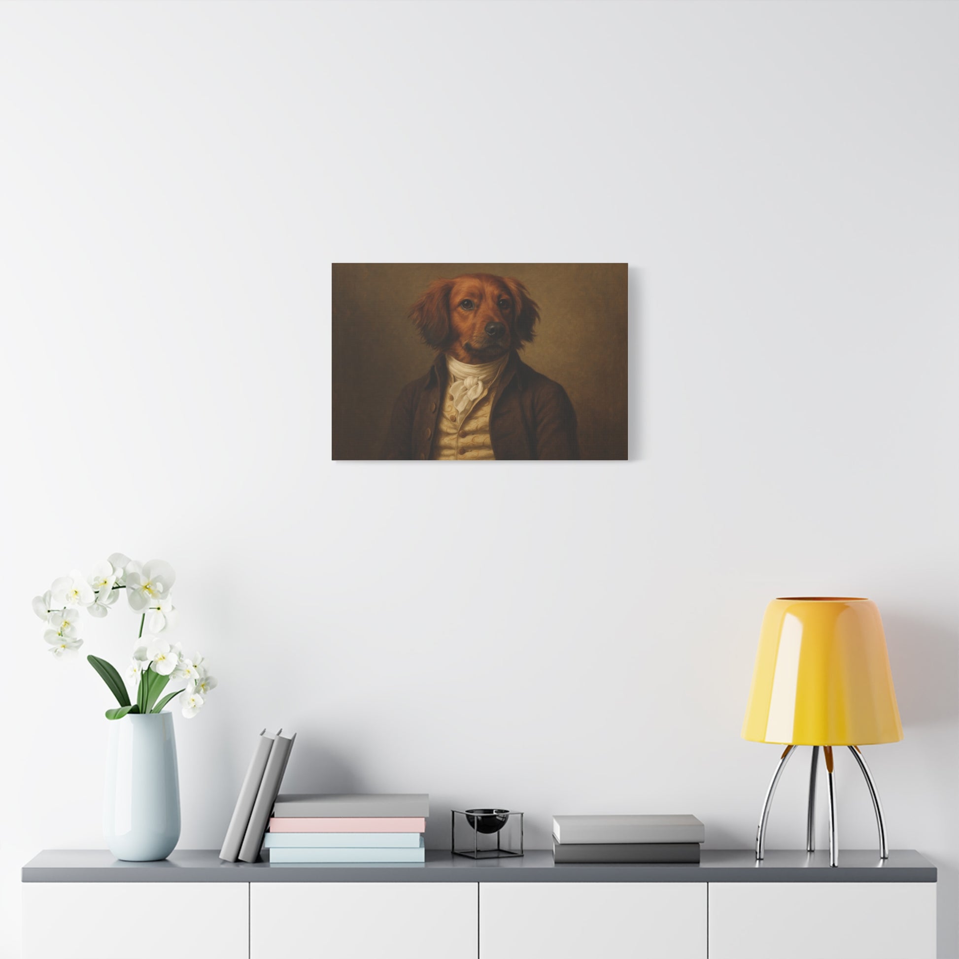 Regal Dog Portrait Matte Canvas - TRV