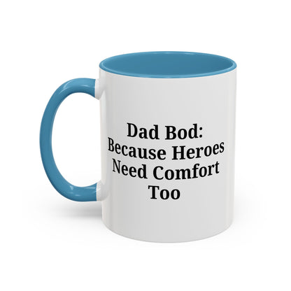 Dad Bod Coffee Mug - Perfect Gift for Fathers, Comfort Mug, Dad Humor, Father's Day Gift, Coffee Lovers - TRV