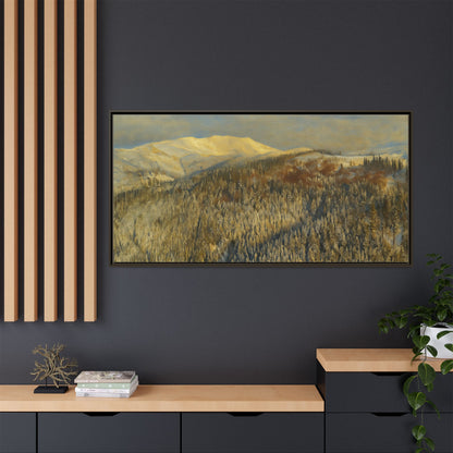 Framed Mountain Canvas Art, Perfect for Home Decor, Nature Wall Art, Gift for Nature Lovers, Cozy Atmosphere - TRV