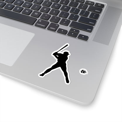 Baseball Kiss-Cut Stickers, Sports Decals, Laptop Stickers, Team Spirit Decor, Fun Gift for Athletes - TRV