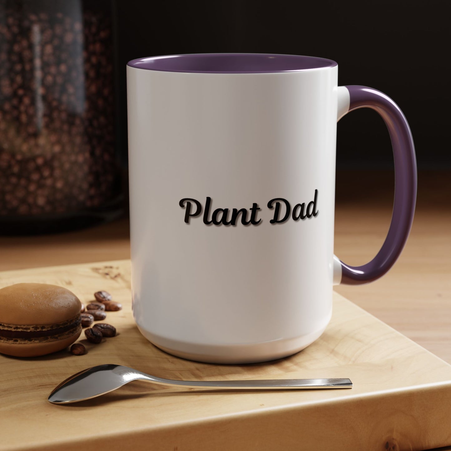 Plant Dad Accent Coffee Mug - Perfect Gift for Gardening Enthusiasts