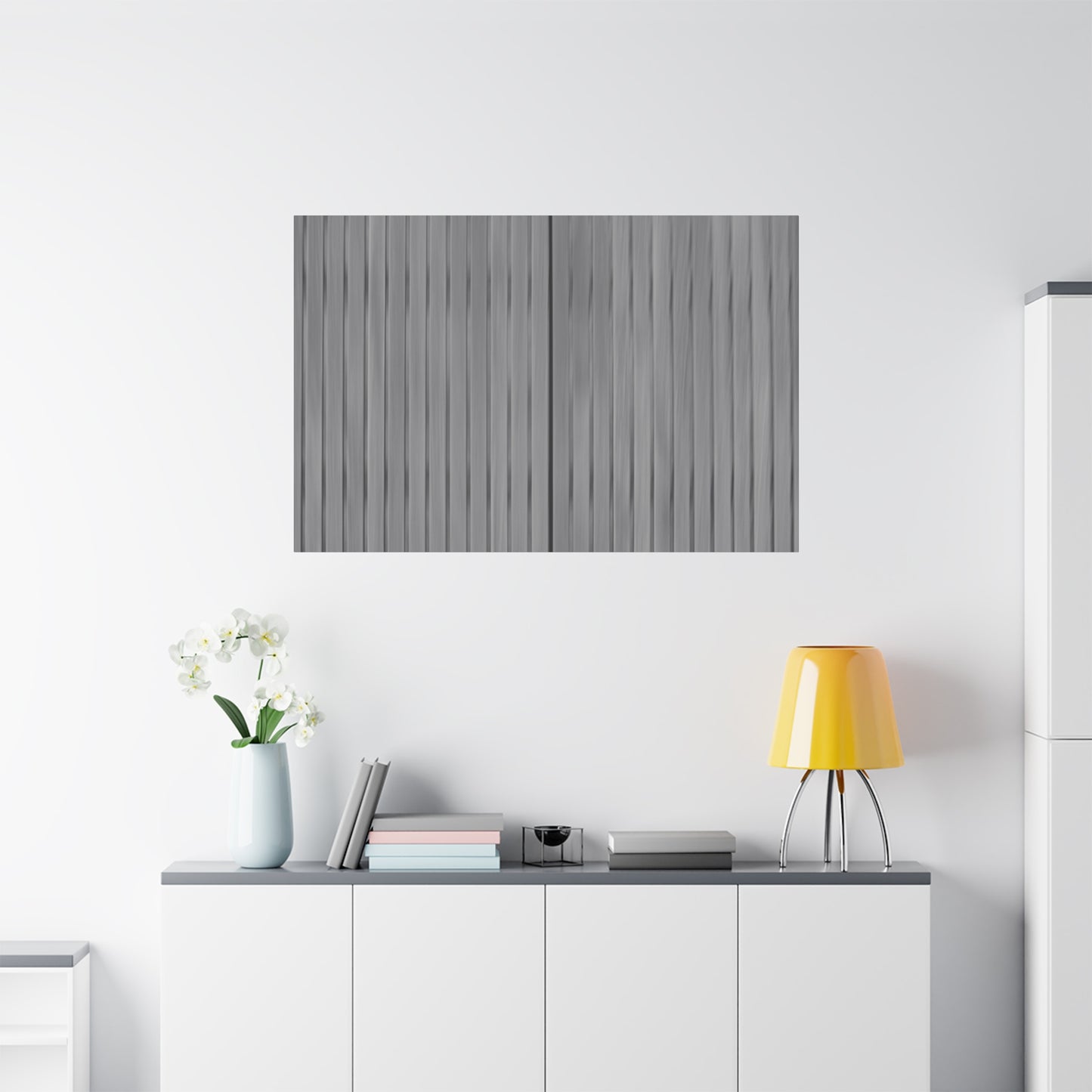 Modern Striped Canvas Art - 1.25" Stretched Wall Decor - TRV