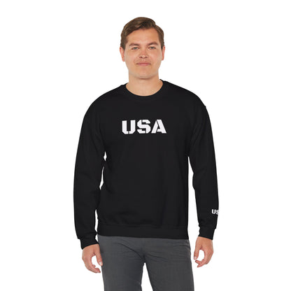 Cozy USA Unisex Crewneck Sweatshirt | Perfect Layering Piece for Every Season | Great Gift for Him/Her | Trendy Style for Casual Outings