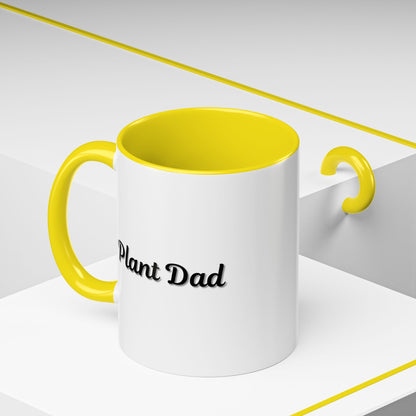 Plant Dad Accent Coffee Mug - Perfect Gift for Gardening Enthusiasts