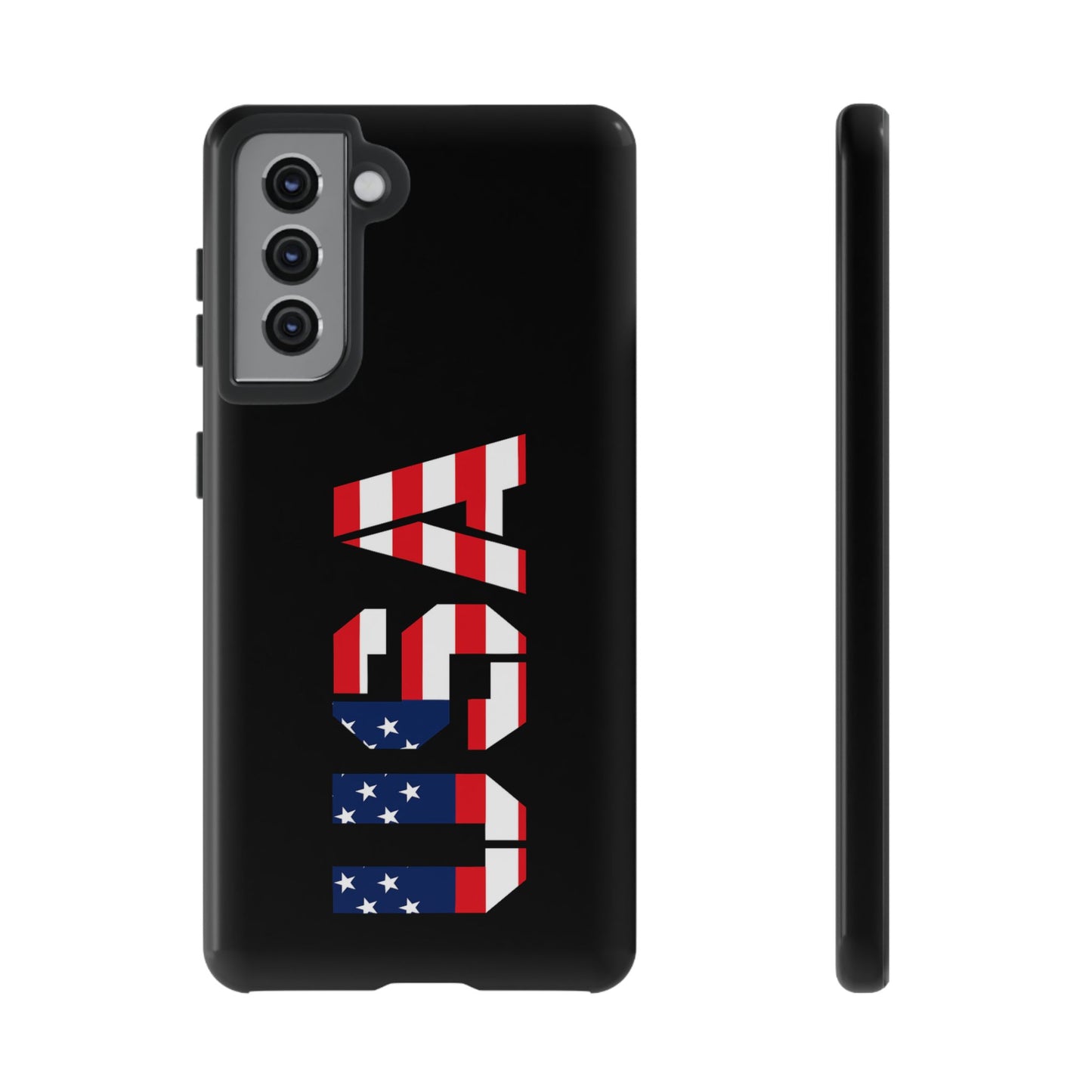 USA Flag Phone Case, Tough Phone Cover, Patriotic Gift, Independence Day Accessory, American Pride Mobile Case - TRV
