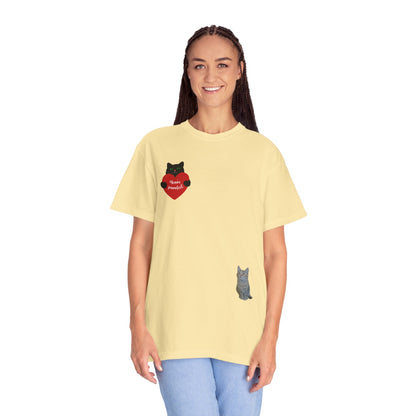 Cat Lover Unisex T-Shirt, Cute Cat Tee, Gift for Cat Owners, Animal Lover Shirt, Birthday Gift, Casual Comfort Tee, Pet Theme - TRV