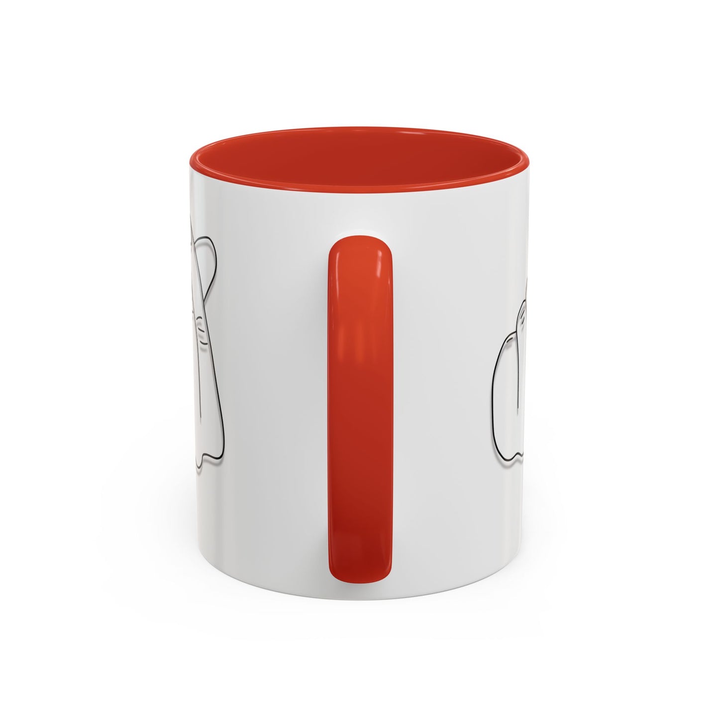K-Pop Accent Mug - Love Gesture Design (11oz, 15oz), Korean Pop Coffee Cup, K-Pop Lover Gift, Cute Drinkware, Unique Mug