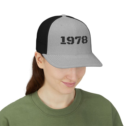 Custom Embroidered Snapback Trucker Cap | Birthday Gift, Fashion Accessory, Casual Wear, Unisex Gift, Vintage Style Hat - TRV