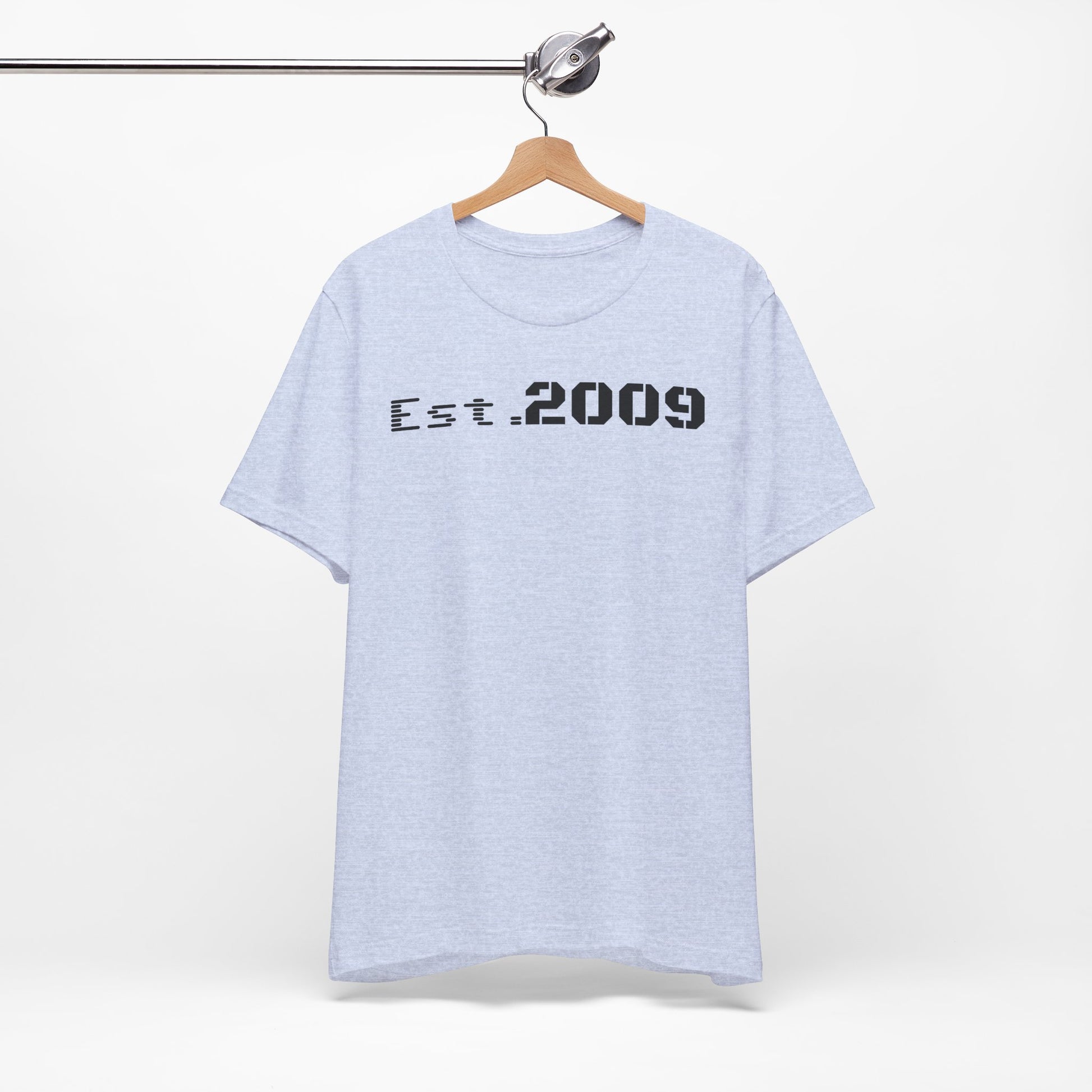Established 2009 Unisex Tee - Casual Wear, Birthday Gift, Graduation Outfit, Anniversary Shirt, Personalized Fashion - TRV