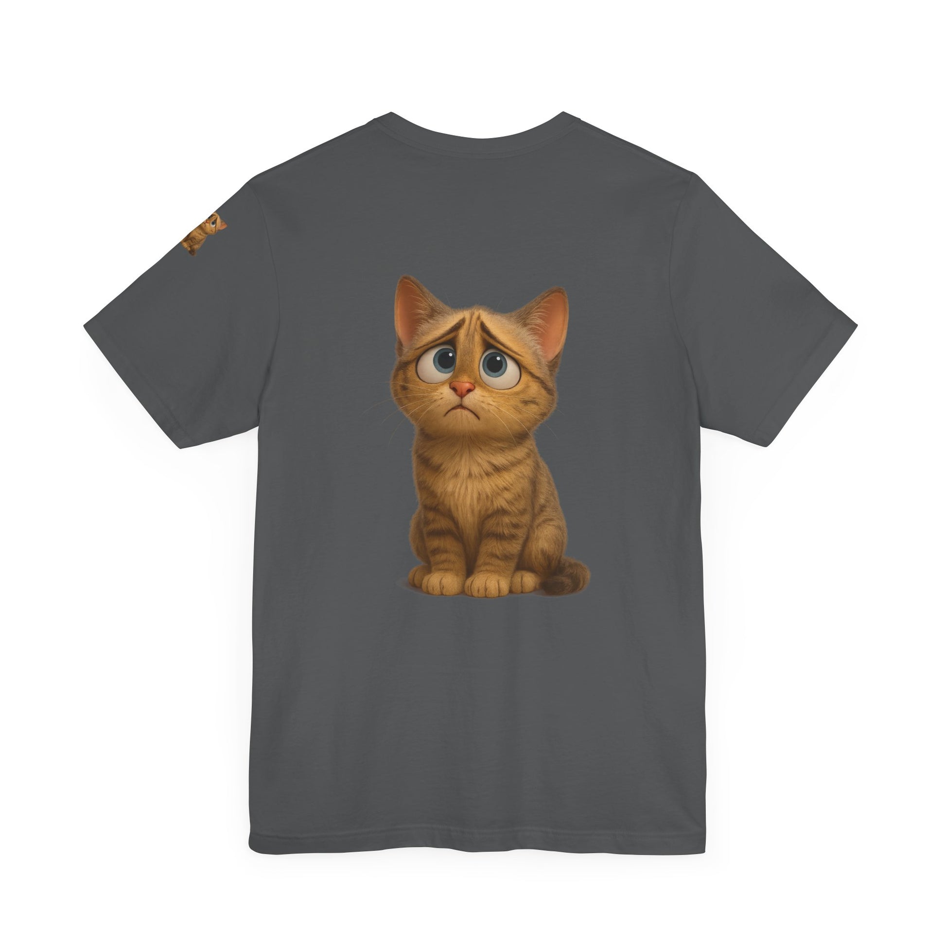 Adorable Cat Graphic Tee, Cute Pet Lover Shirt, Animal Lover Gift, Funny Cat Apparel, Birthday, Christmas, Everyday Use - TRV