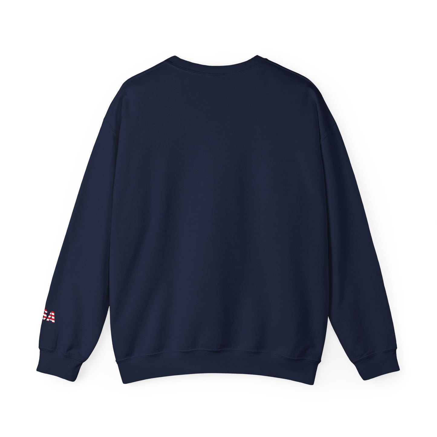USA Flag Unisex Crewneck Sweatshirt, Cozy Apparel, Casual Wear, Independence Day Gift, Americana Style