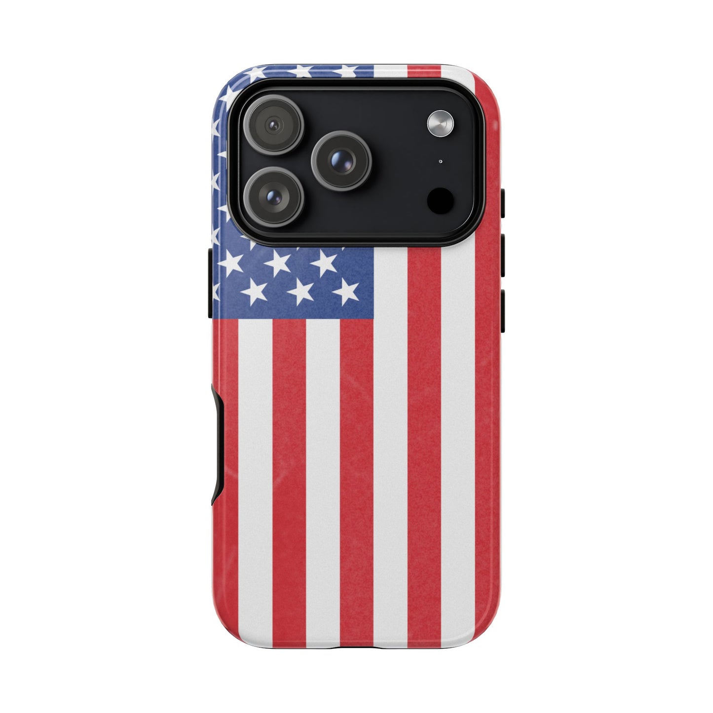 American Flag Phone Case - Patriotic Cell Cover, Tough Cases, USA Pride, Independence Day Gift, Veteran's Day, Phone Protection - TRV