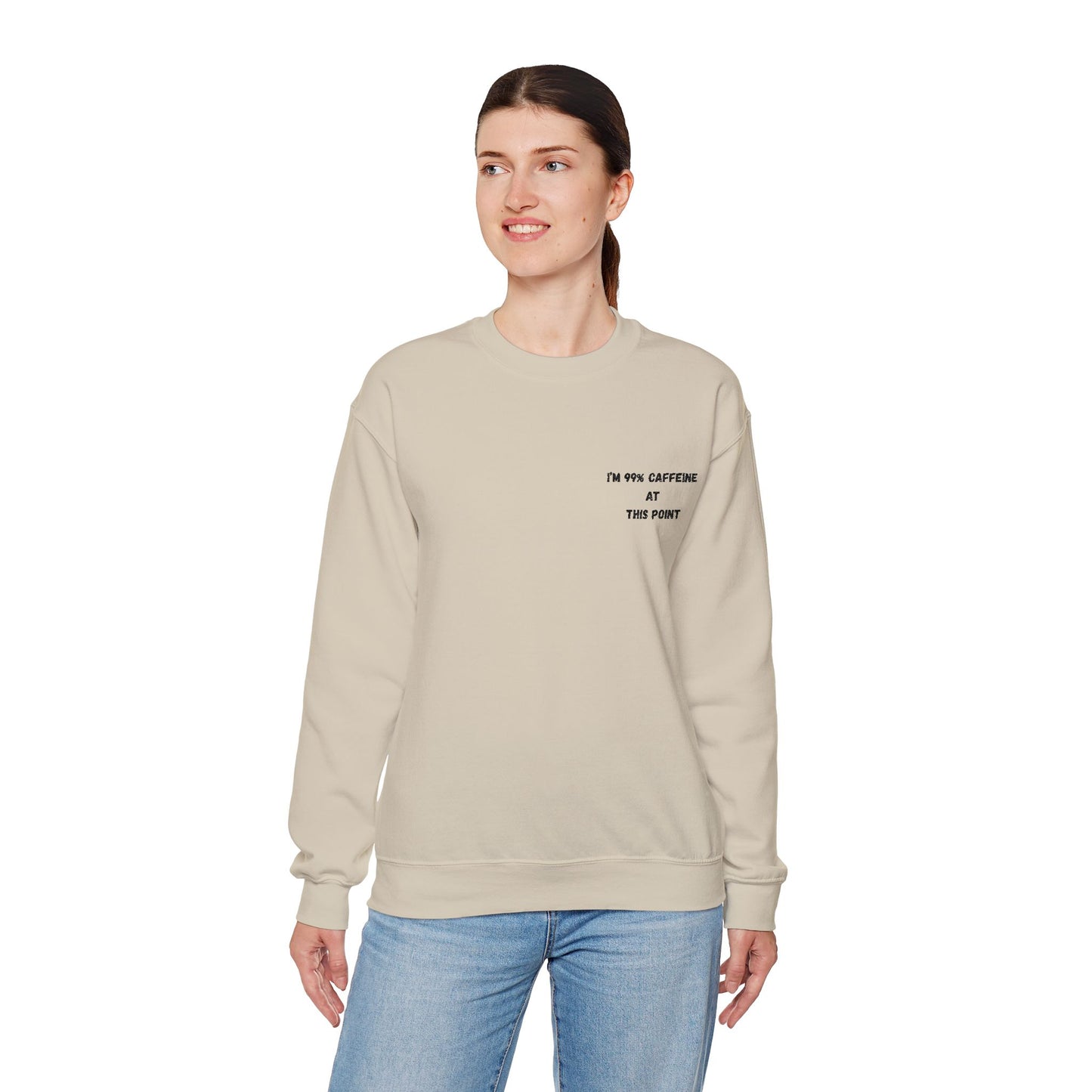 Caffeine Lover's Crewneck Sweatshirt | Unisex Heavy Blend - TRV
