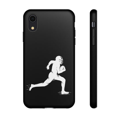 Football Player Phone Case, Tough Cases, Sports Phone Cover, Gift for Athletes, iPhone & Samsung Accessories, Running Player Design - TRV
