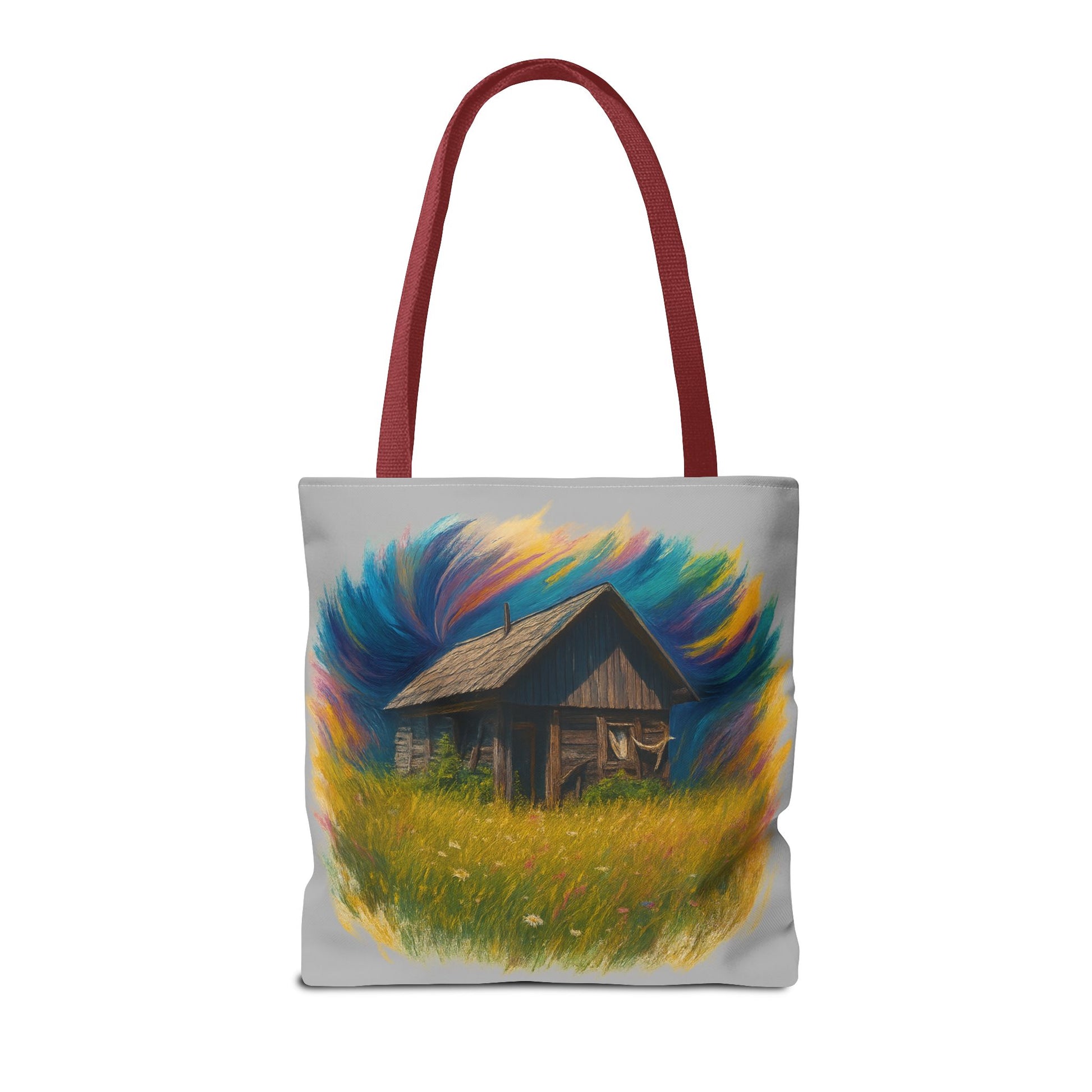 Rustic Charm Tote Bag | Boho Bag | Eco-Friendly Custom Design | Nature Lover Gift | Canvas Purse | Casual Carryall - TRV