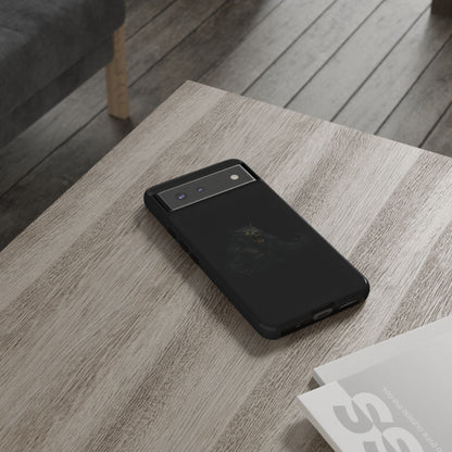 Werewolf Phone Case, Tough Cases, Black Panther Design, Gift for Animal Lovers, Phone Accessories, Fierce Phone Protection - TRV