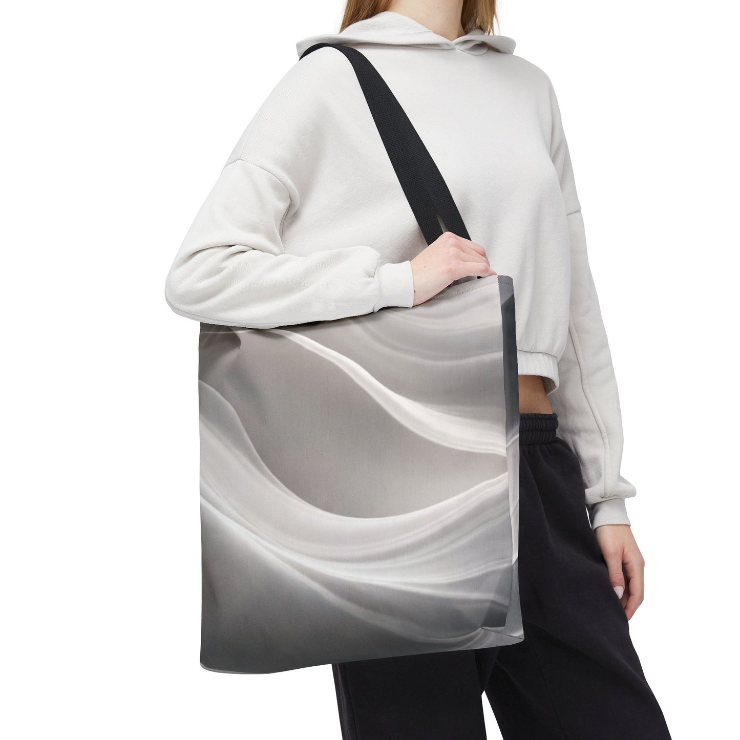 Soft Marble Wave Tote