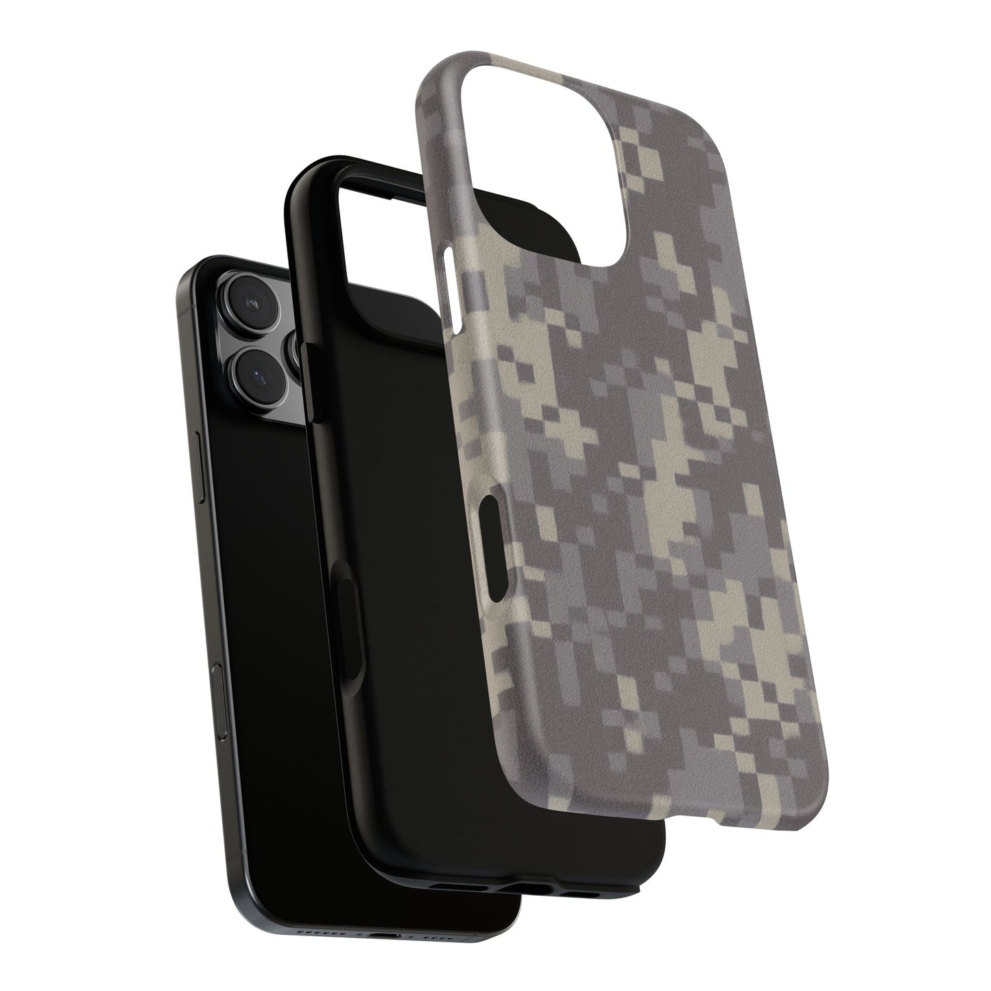 Camouflage Phone Case, Military Style Cover, Tough Phone Protection, Durable Phone Accessory, Gift for Veterans, Outdoor Enthusiasts - TRV