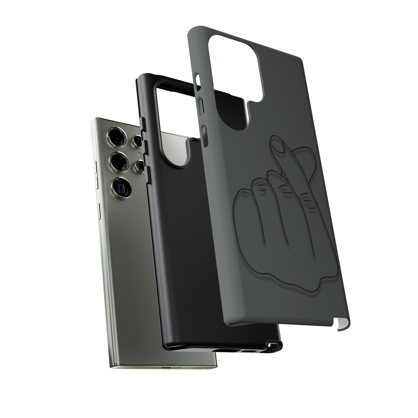 Funny Phone Case with Love Gesture - Tough Cases - TRV