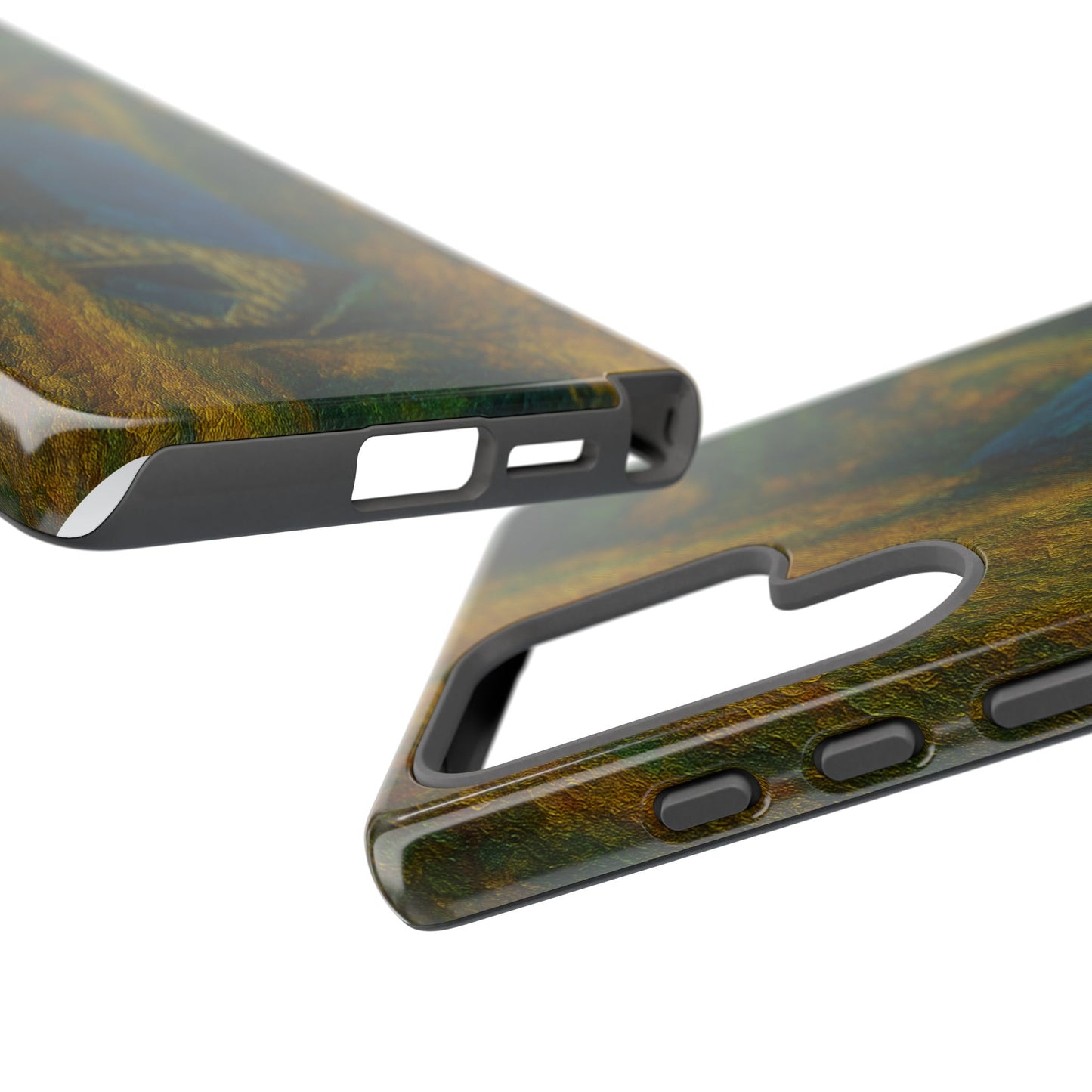 Artistic Phone Case by Tough Cases, Nature-Inspired Phone Protection, Unique Gift for Nature Lovers, Stylish Accessory, Fall Aesthetic - TRV