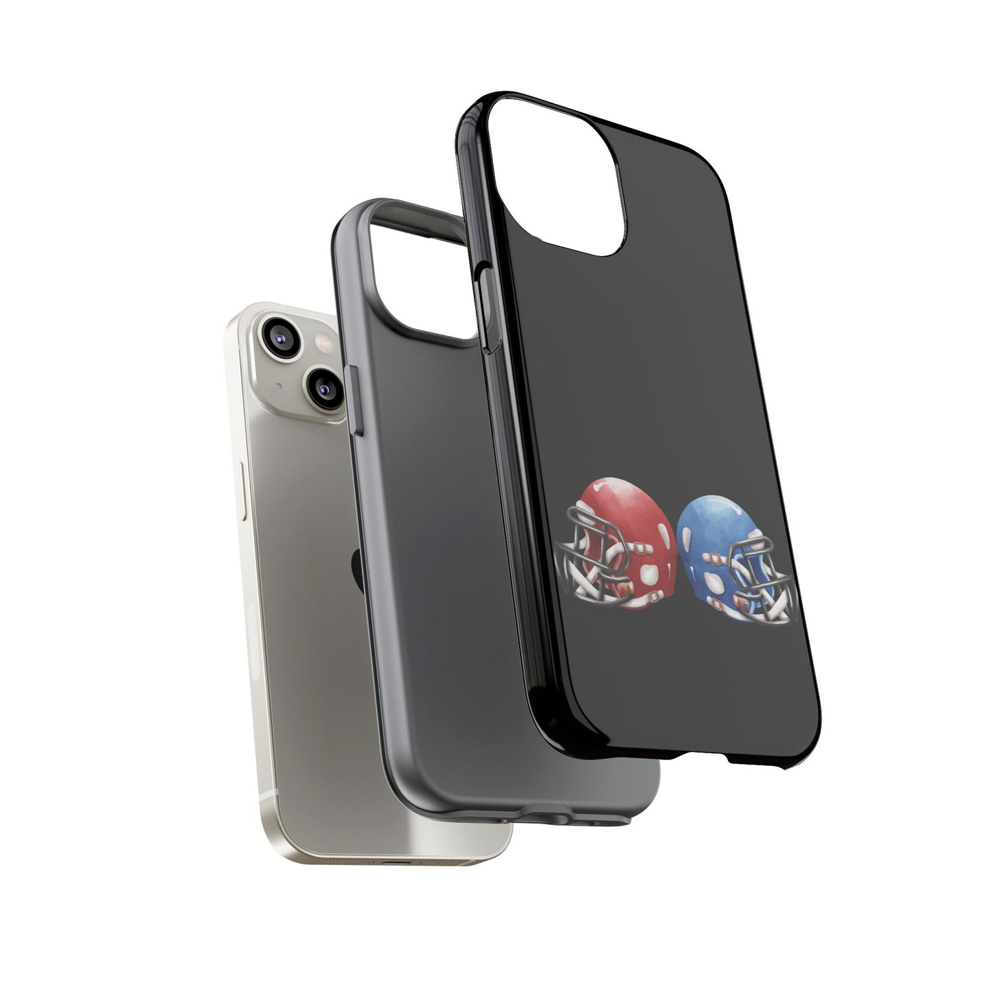 Football Helmet Phone Case, Tough Cases for Sports Fans, Gifts for Gamers, Durable Phone Cover, Unique Tech Accessories - TRV