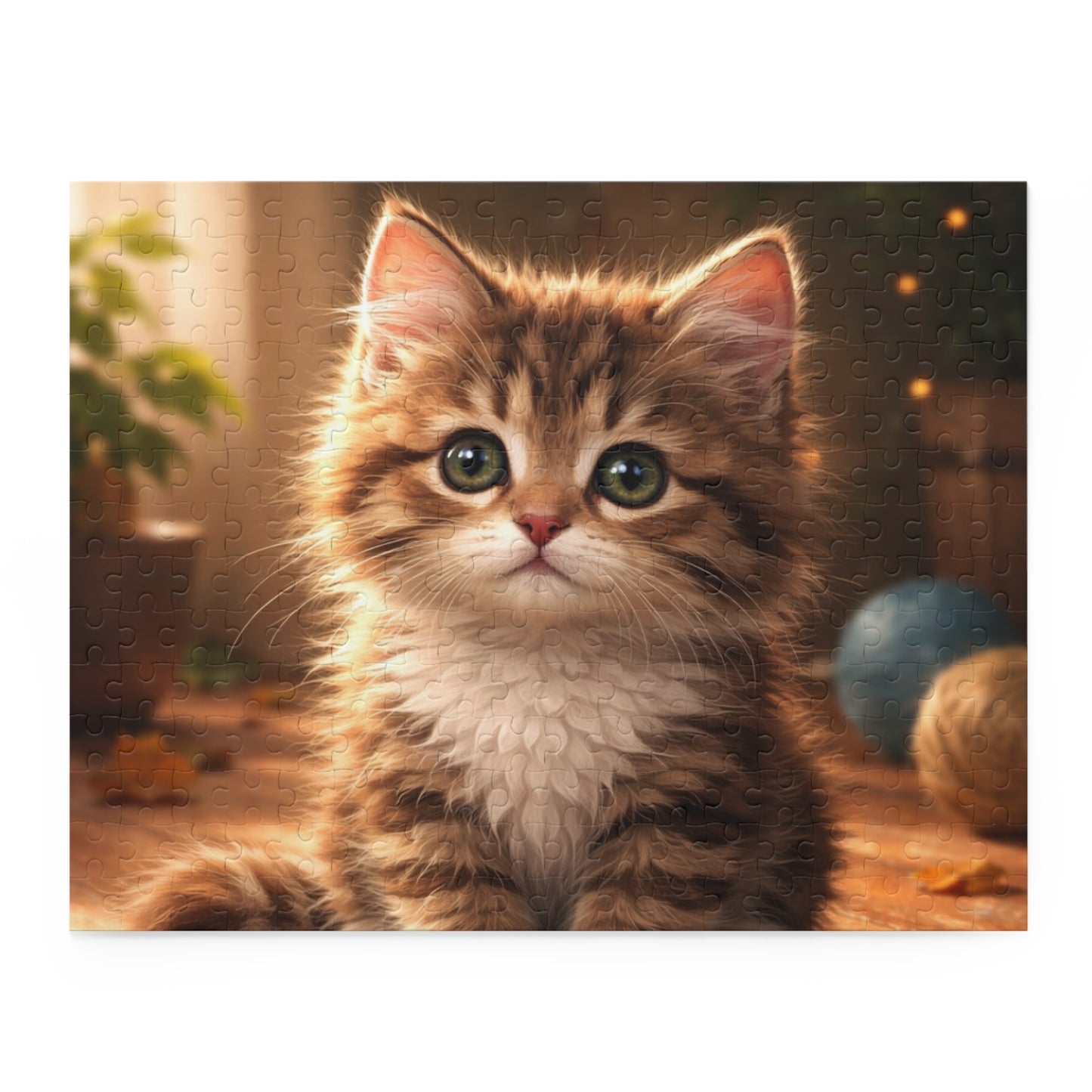 Adorable Tabby Kitten Puzzle