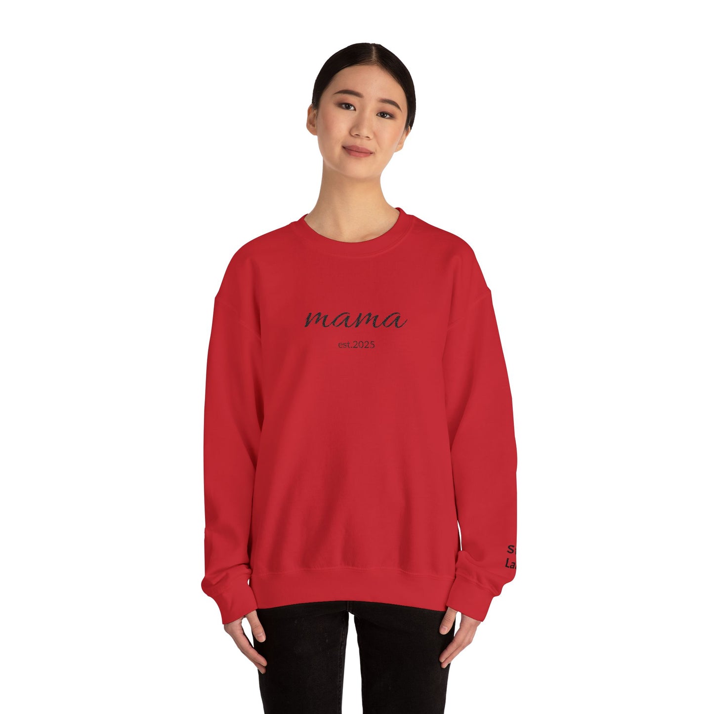 mama sweatshirt | simple script mom pullover - TRV