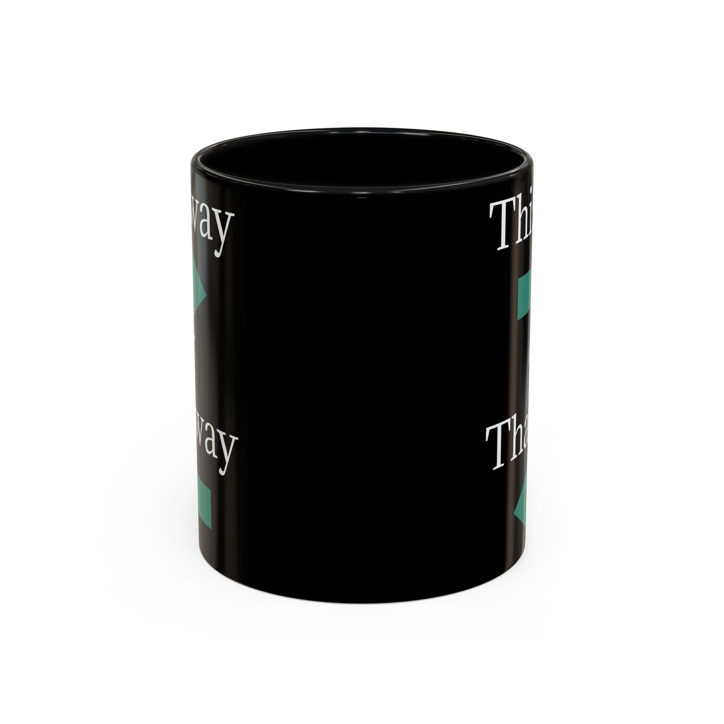 This Way or That Way Coffee Mug | Fun Accent Mug for Home & Office, Gift for Coffee Lovers, Unique Drinkware, Motivational Coffee Cup - TRV